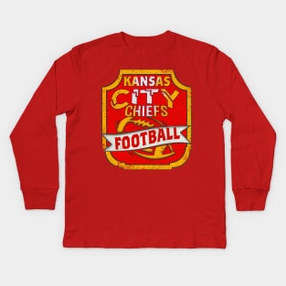 kansas city chiefs football  american football Kids Long Sleeve T-Shirt